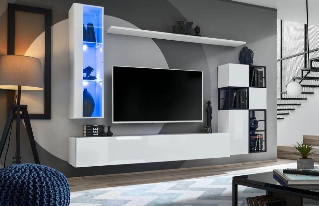Switch Metal II Entertainment Unit For TVs Up To 75"