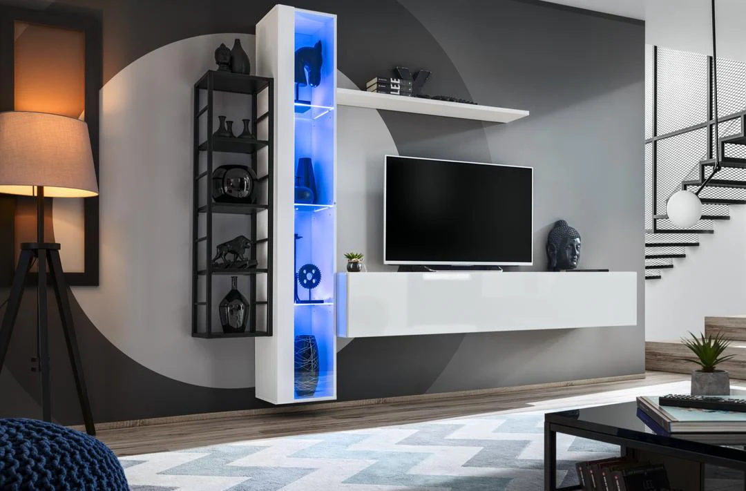 Switch Metal VII Entertainment Unit For TVs Up To 75"