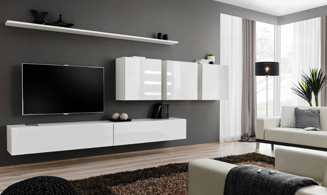 Switch VII Entertainment Unit For TVs Up To 49"