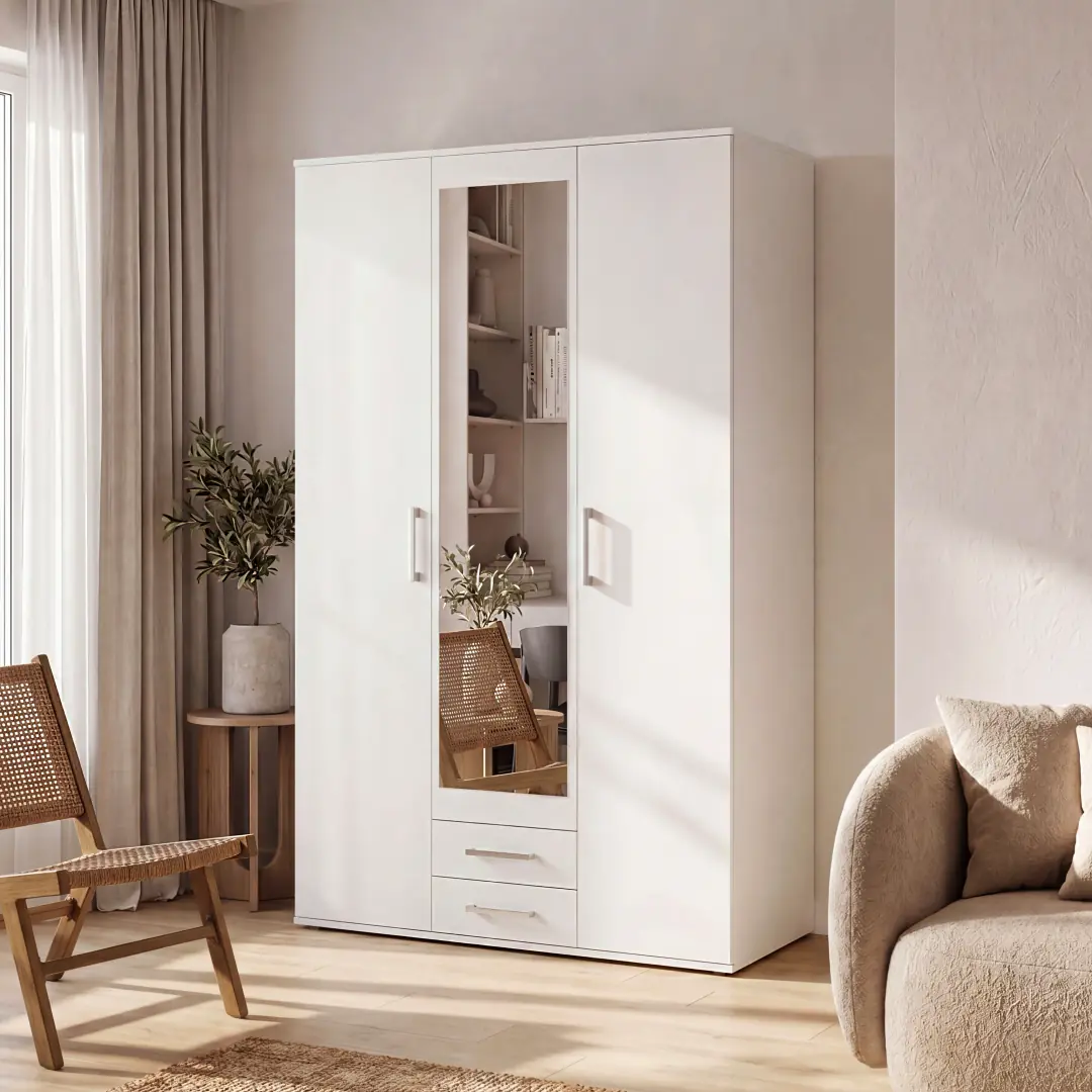 Taby Hinged Door Wardrobe 122cm