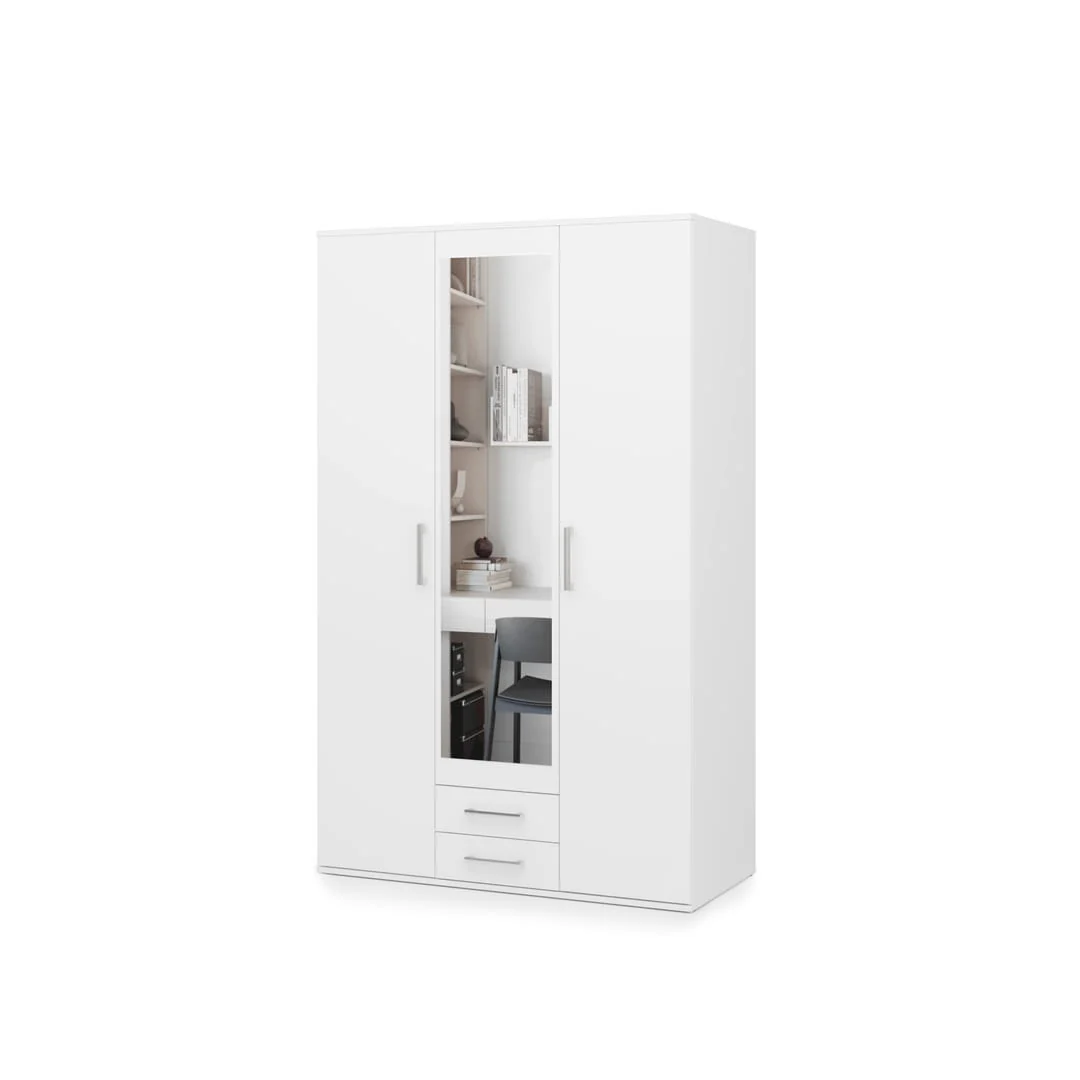Taby Hinged Door Wardrobe 122cm - Image 3