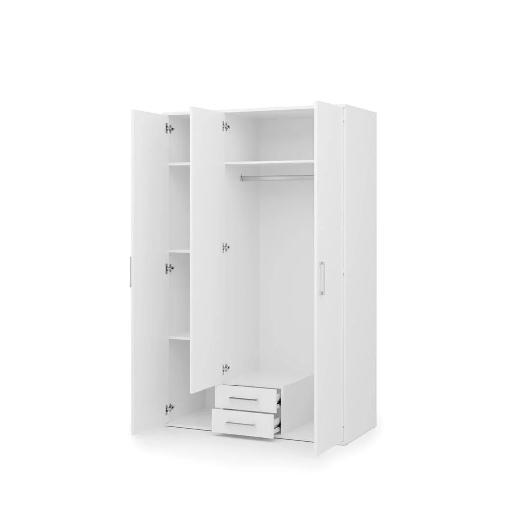 Taby Hinged Door Wardrobe 122cm - Image 4