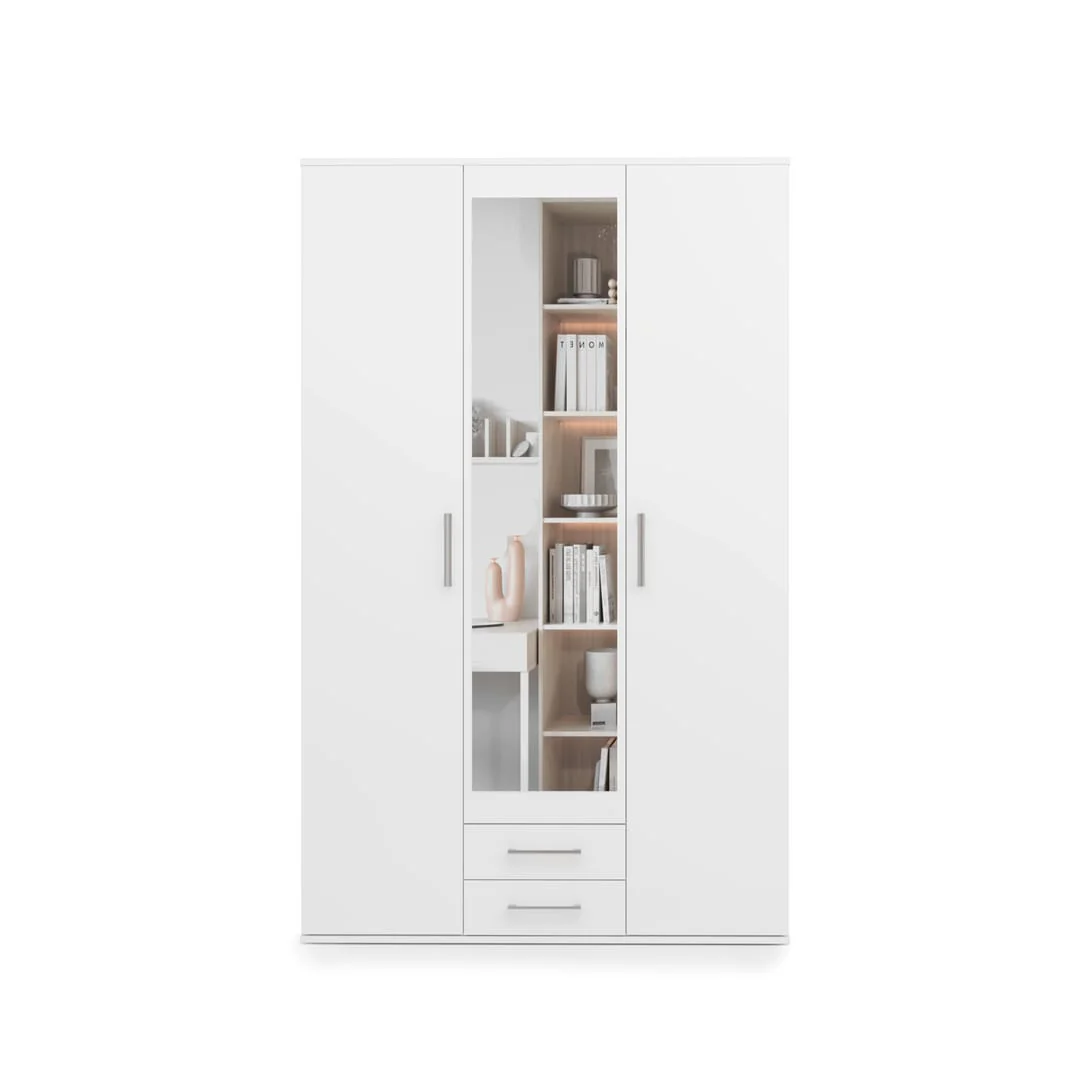 Taby Hinged Door Wardrobe 122cm - Image 6