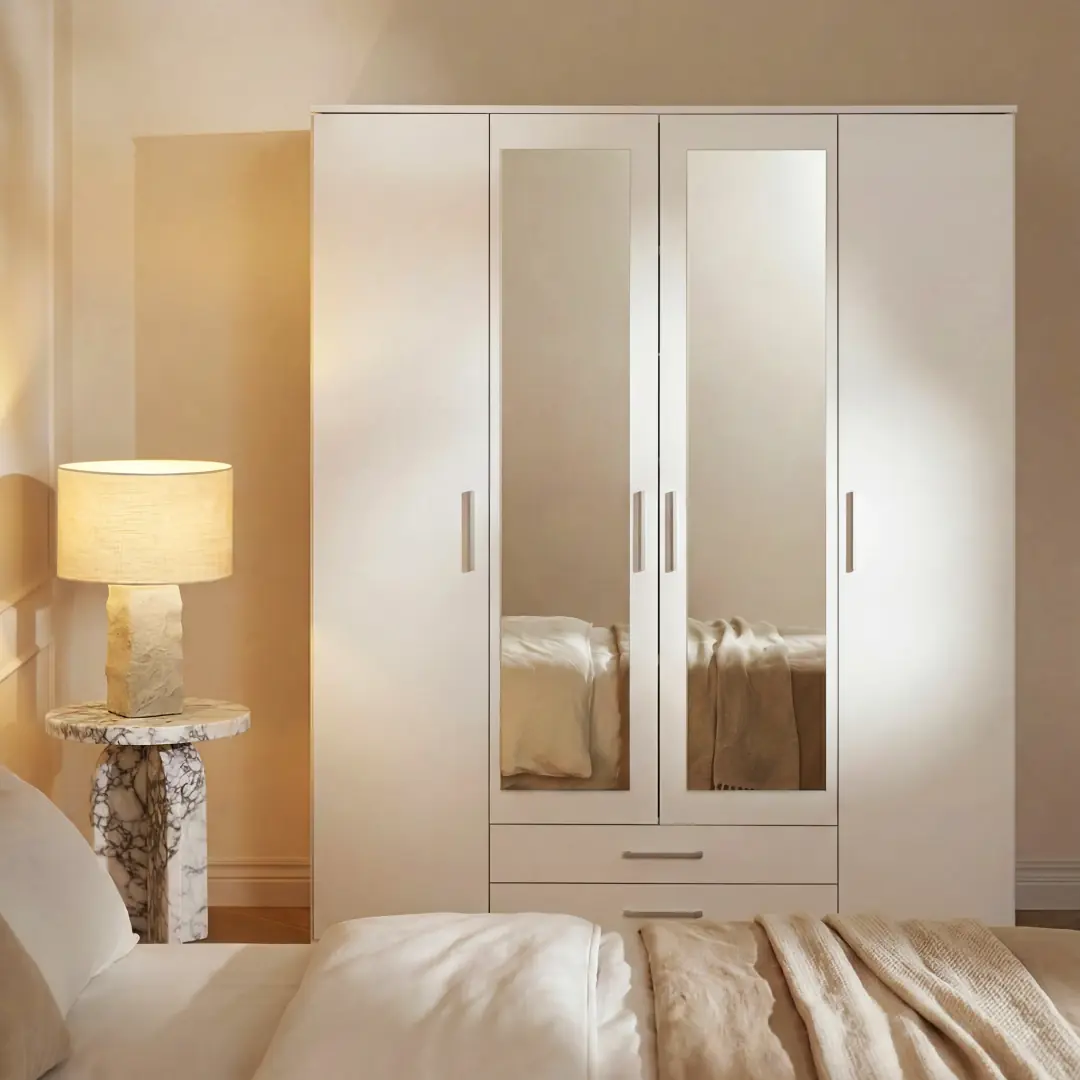 Taby Hinged Door Wardrobe 162cm - Image 2