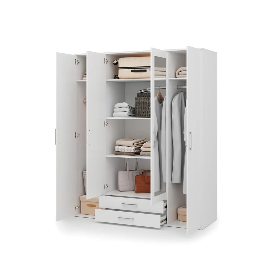 Taby Hinged Door Wardrobe 162cm - Image 6