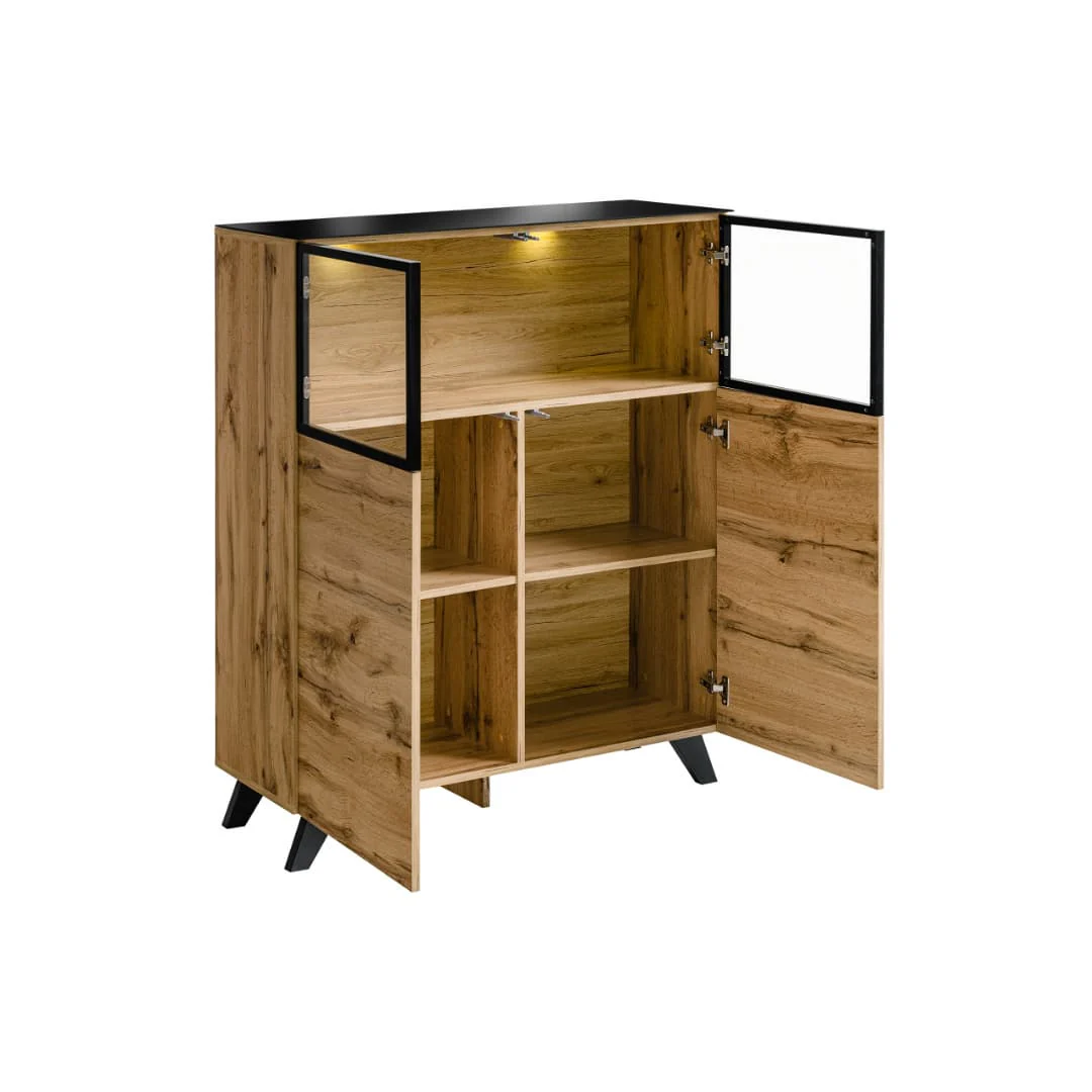 Thin Display Cabinet 100cm - Image 2