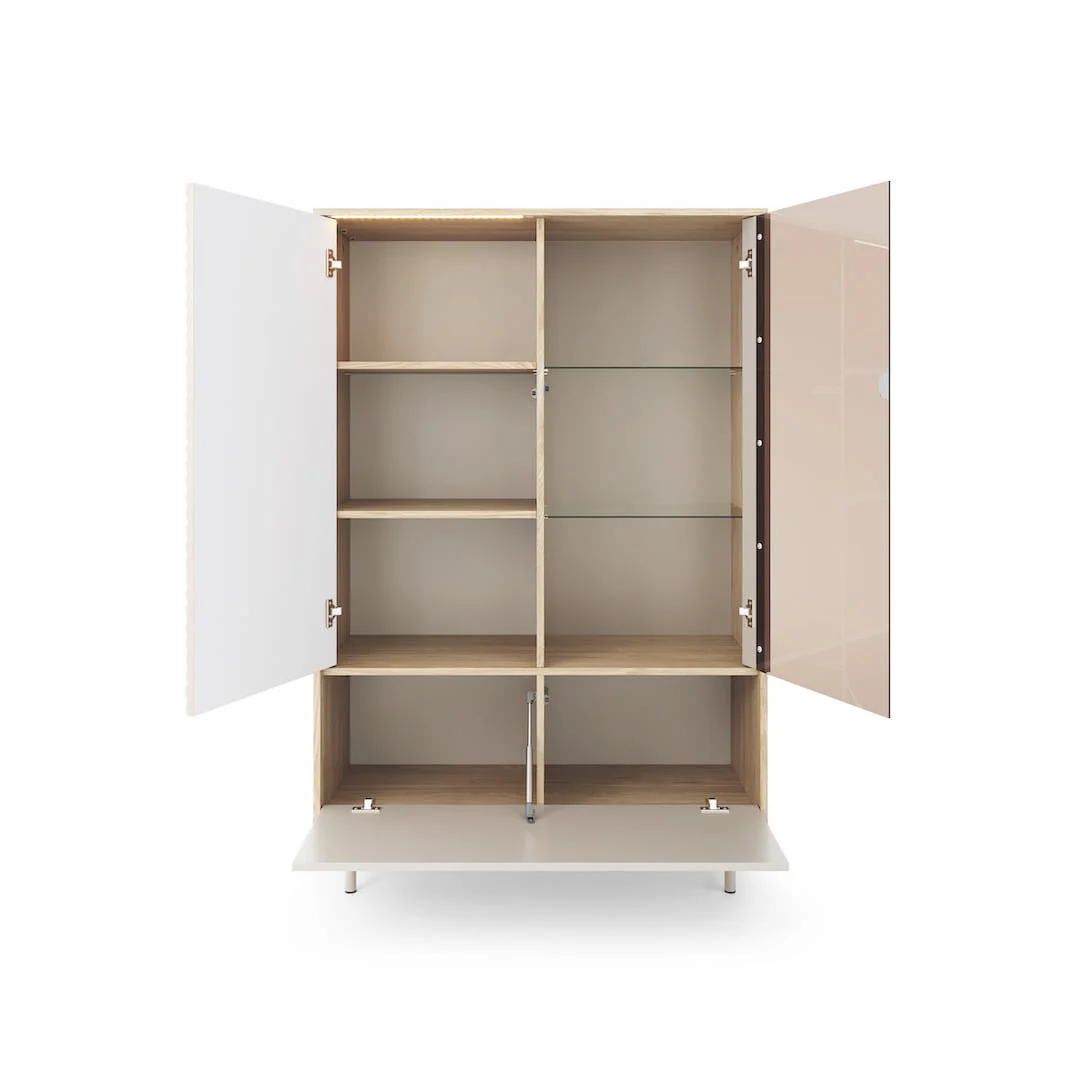 Tila Display Cabinet 100cm - Image 3