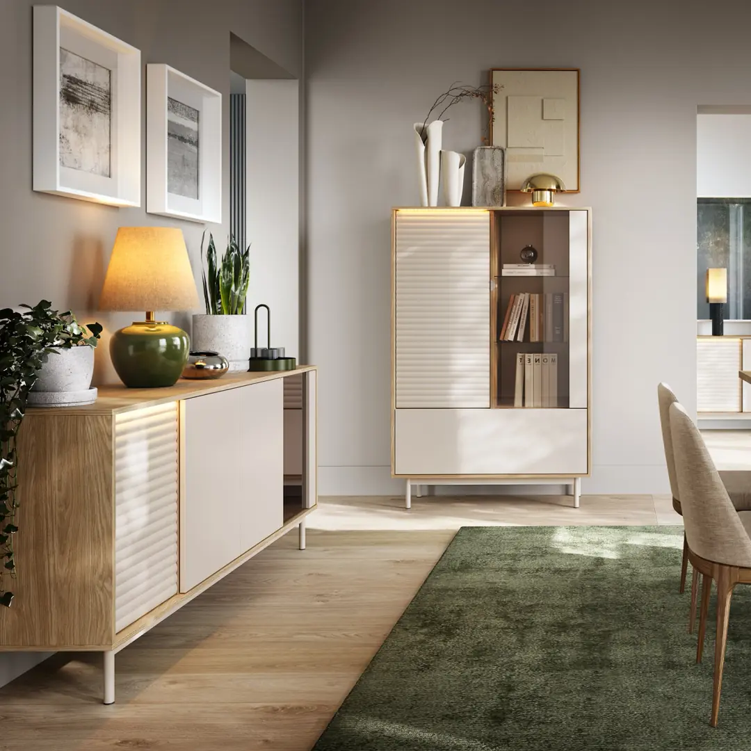 Tila Display Cabinet 100cm - Image 7