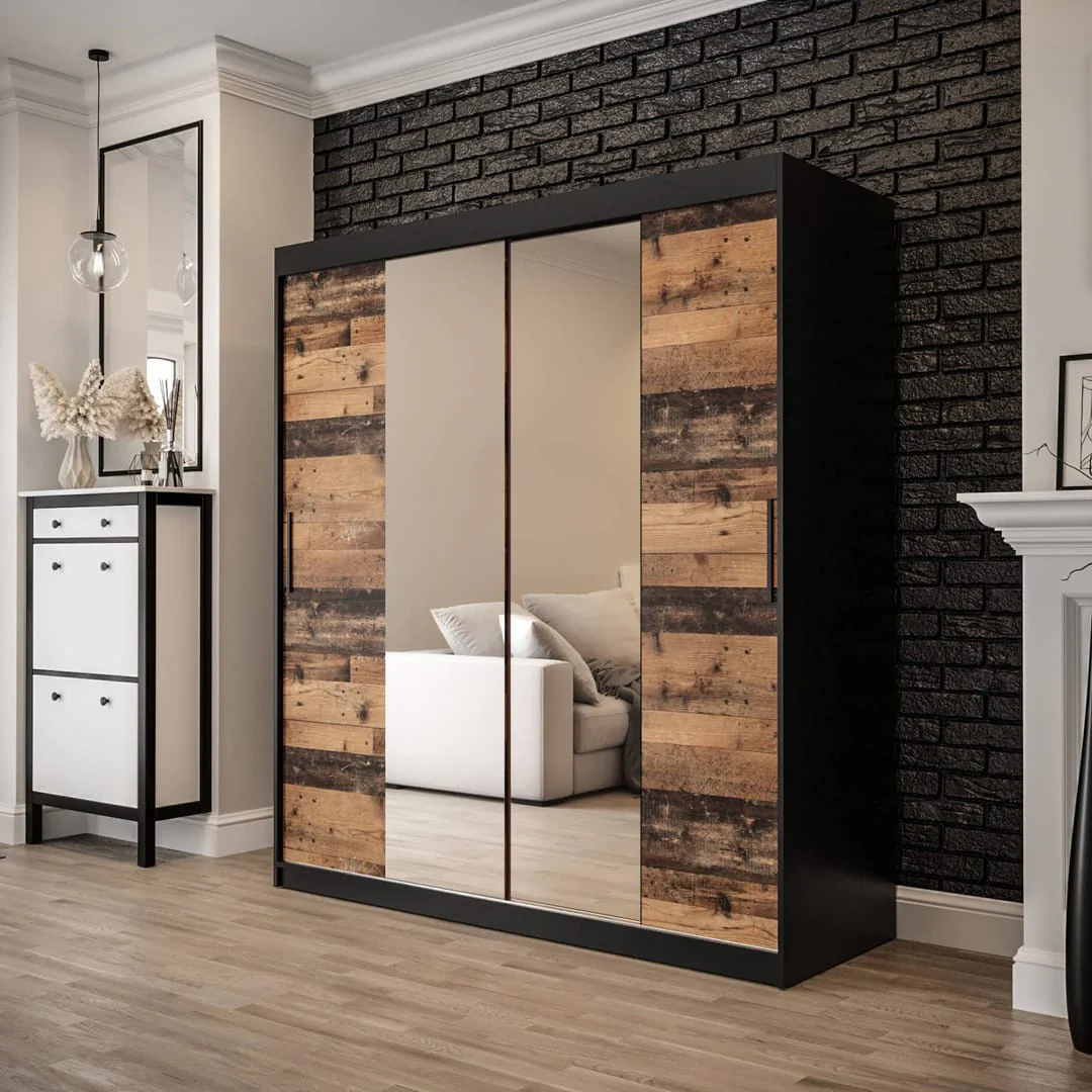 Tilburg I Sliding Door Wardrobe 180cm
