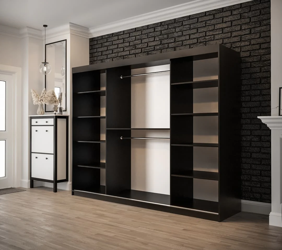 Tilburg II Sliding Door Wardrobe 250cm - Image 3