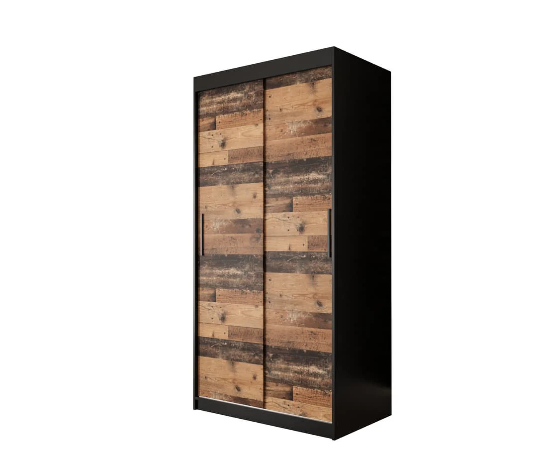 Tilburg Sliding Door Wardrobe 100cm - Image 2