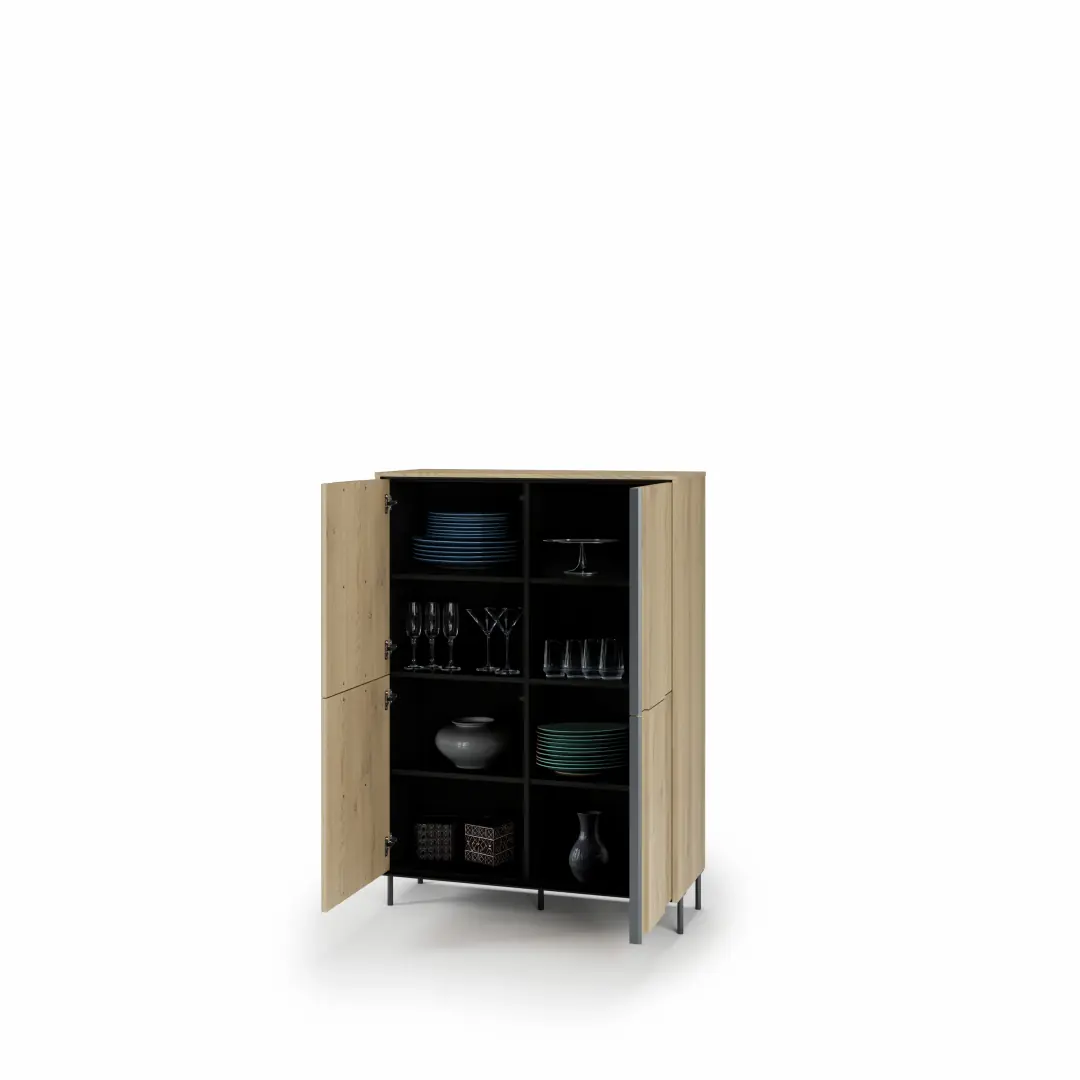 Tivoli TI-03 Highboard Cabinet 99cm - Image 4