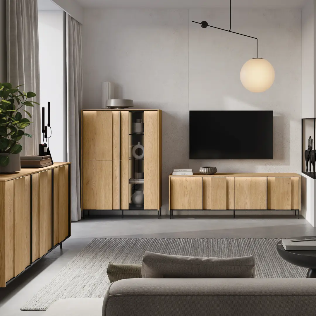 Tivoli TI-04 Sideboard Cabinet 167cm - Image 8