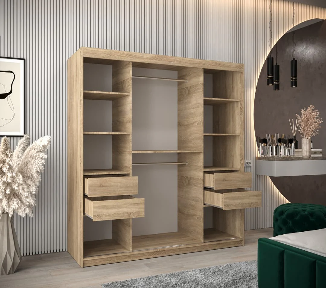 Tokyo I Sliding Door Wardrobe 180cm - Image 16