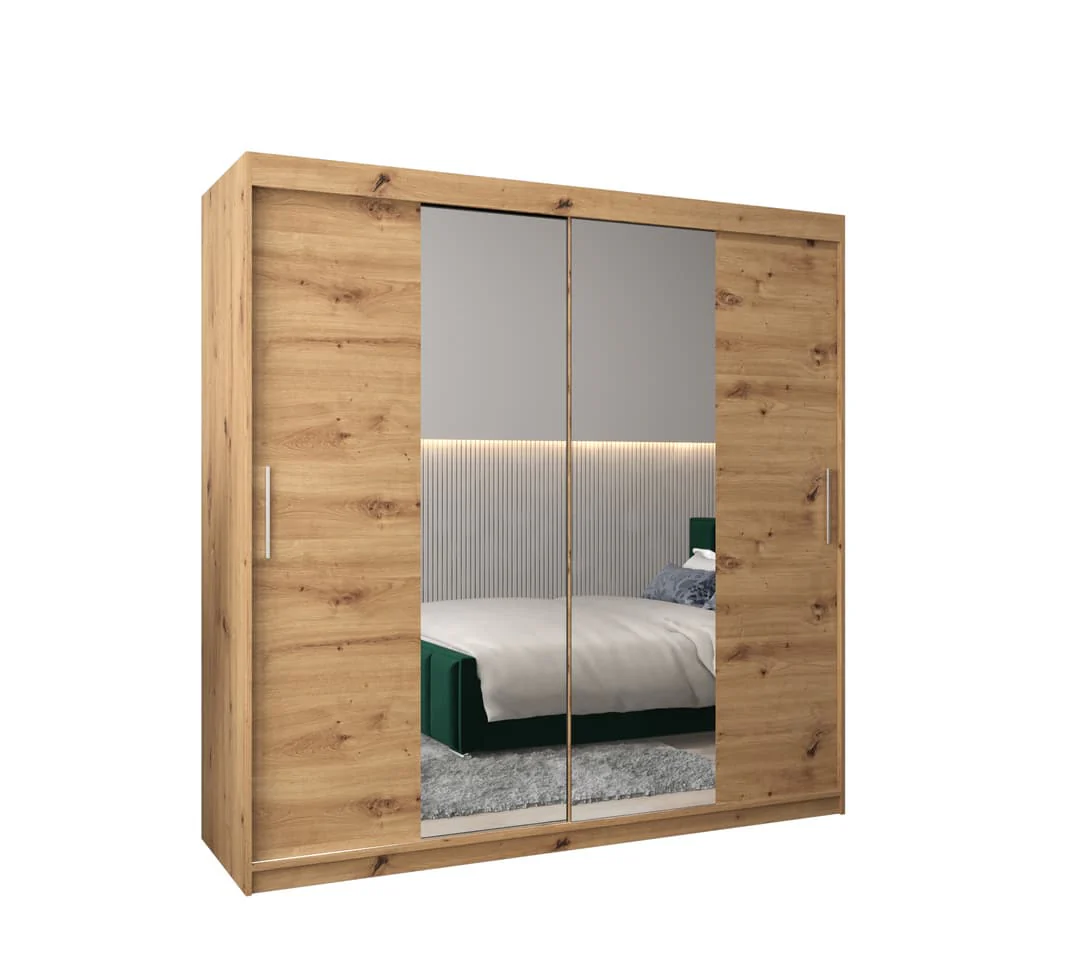 Tokyo I Sliding Door Wardrobe 200cm - Image 2