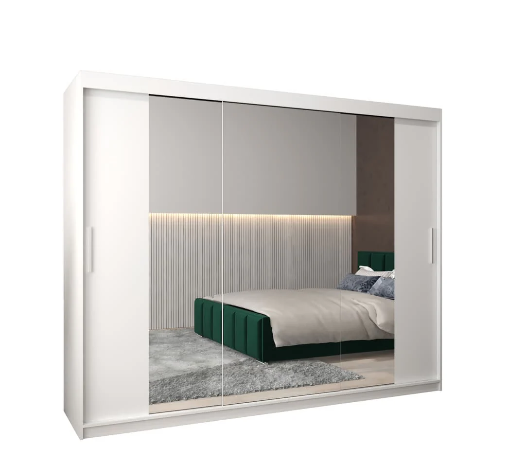 Tokyo II Sliding Door Wardrobe 250cm - Image 6