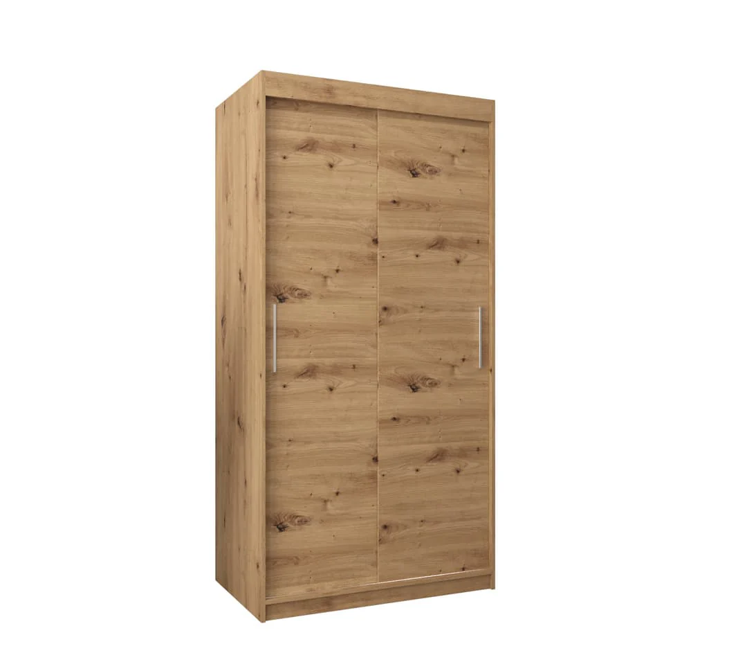 Tokyo Sliding Door Wardrobe 100cm - Image 10