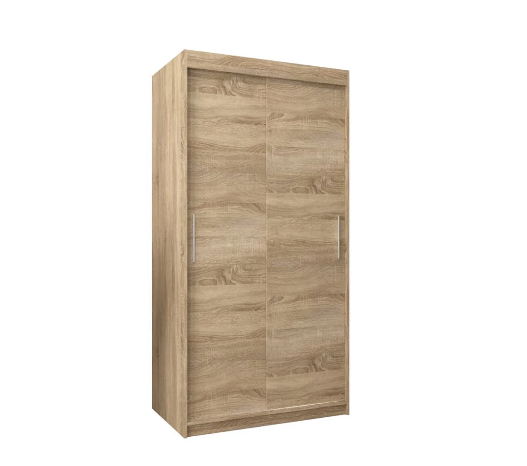 Tokyo Sliding Door Wardrobe 100cm - Image 14