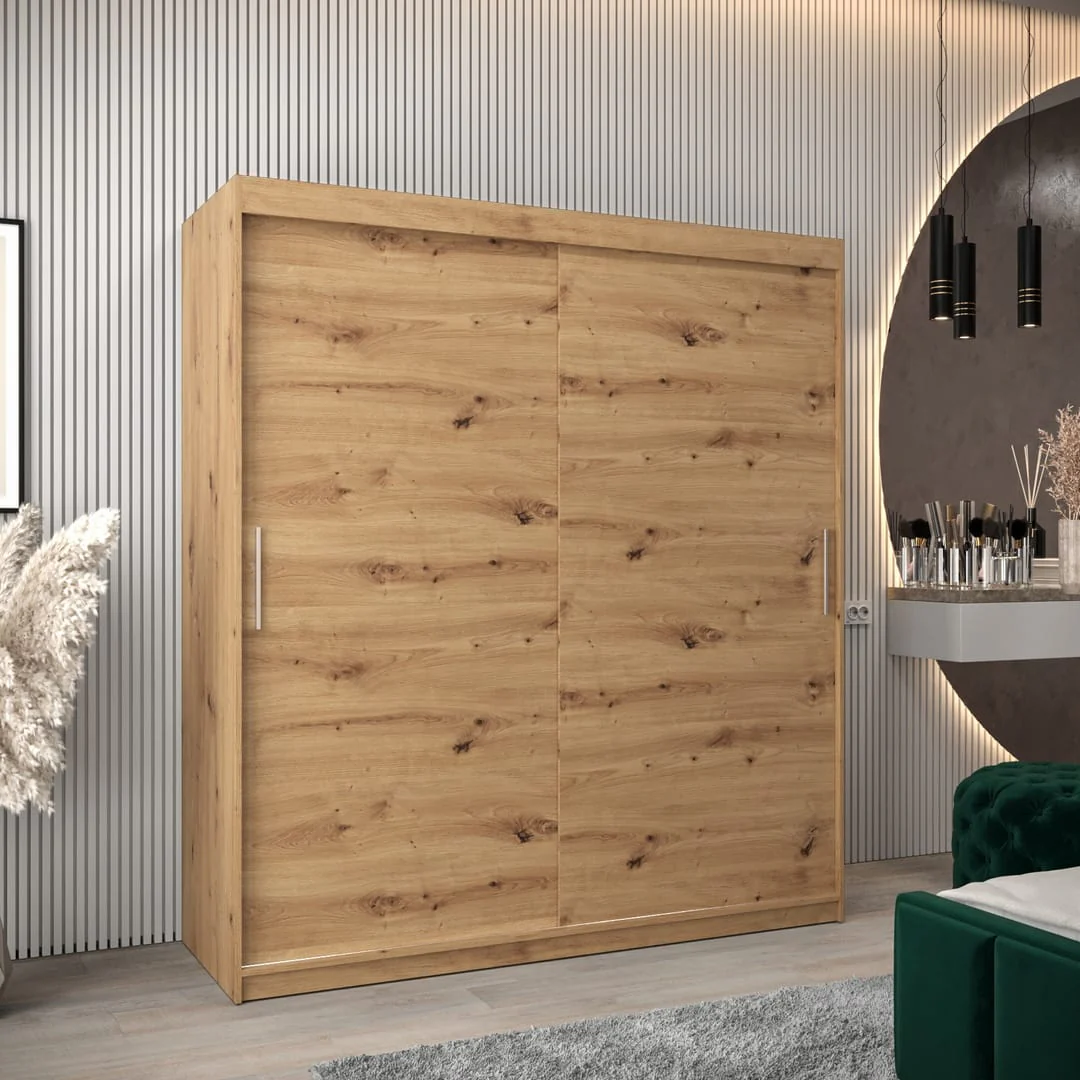 Tokyo Sliding Door Wardrobe 180cm - Image 5