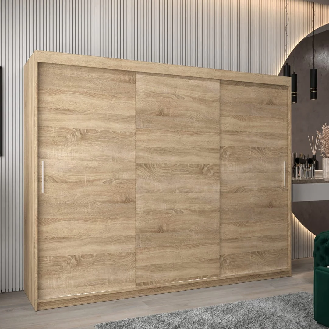 Tokyo Sliding Door Wardrobe 250cm - Image 13