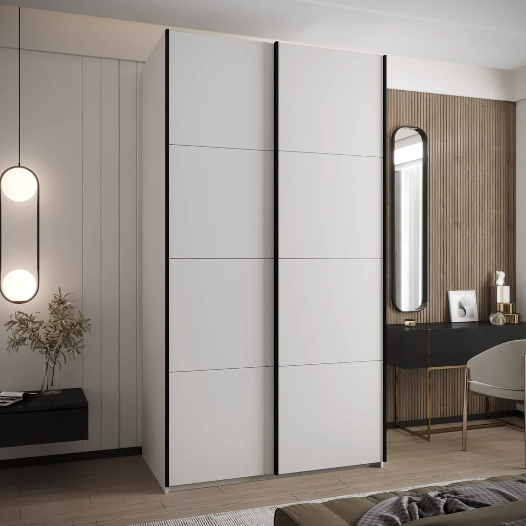 Trosa I Sliding Door Wardrobe 130cm - Image 7
