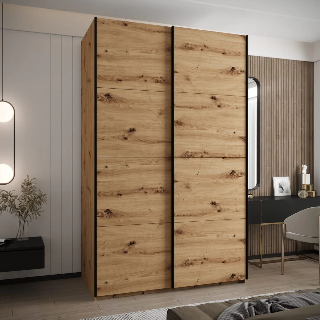 Trosa I Sliding Door Wardrobe 160cm - Image 3