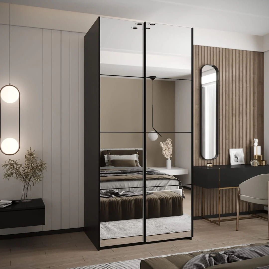 Trosa II Sliding Door Wardrobe 100cm - Image 9