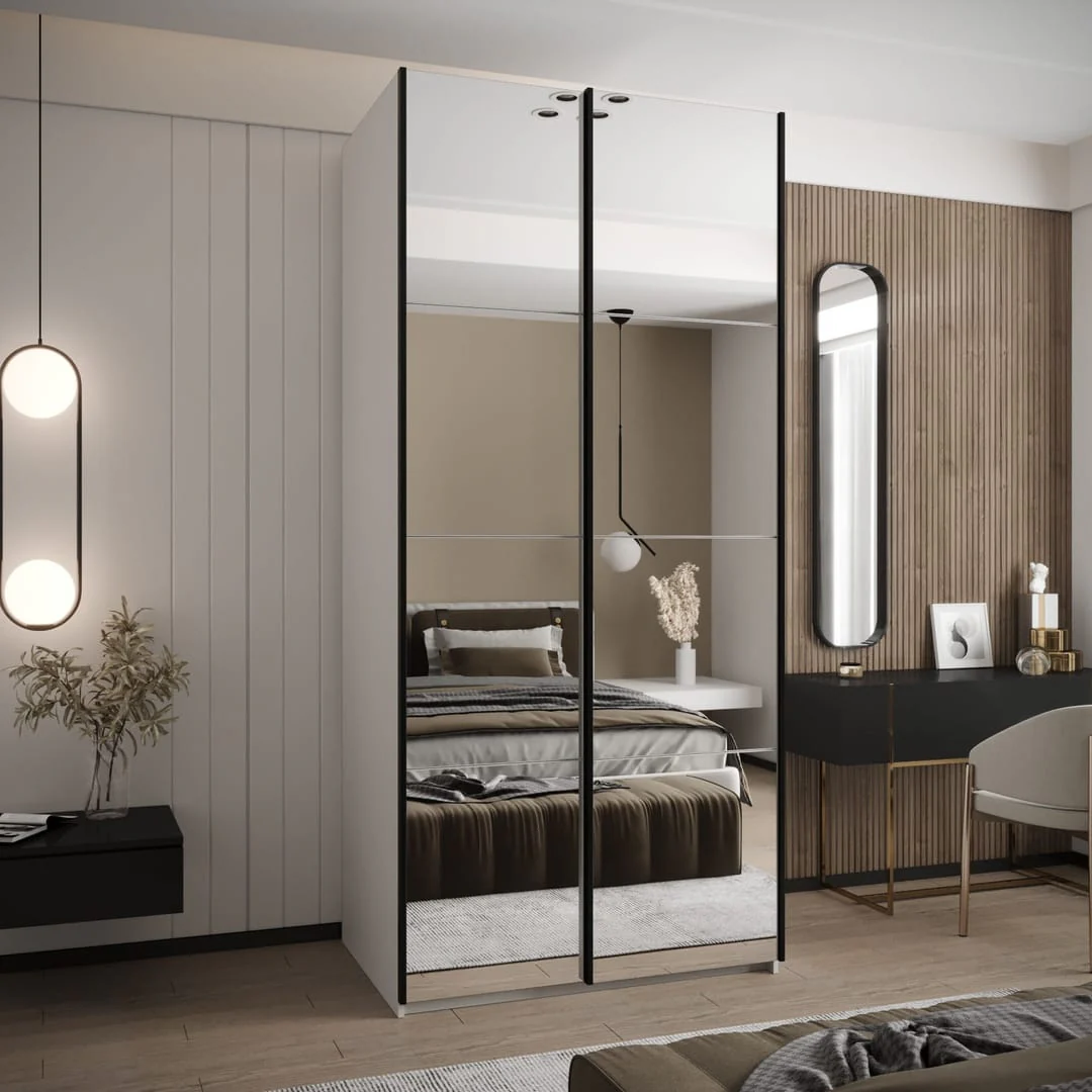 Trosa II Sliding Door Wardrobe 120cm - Image 7