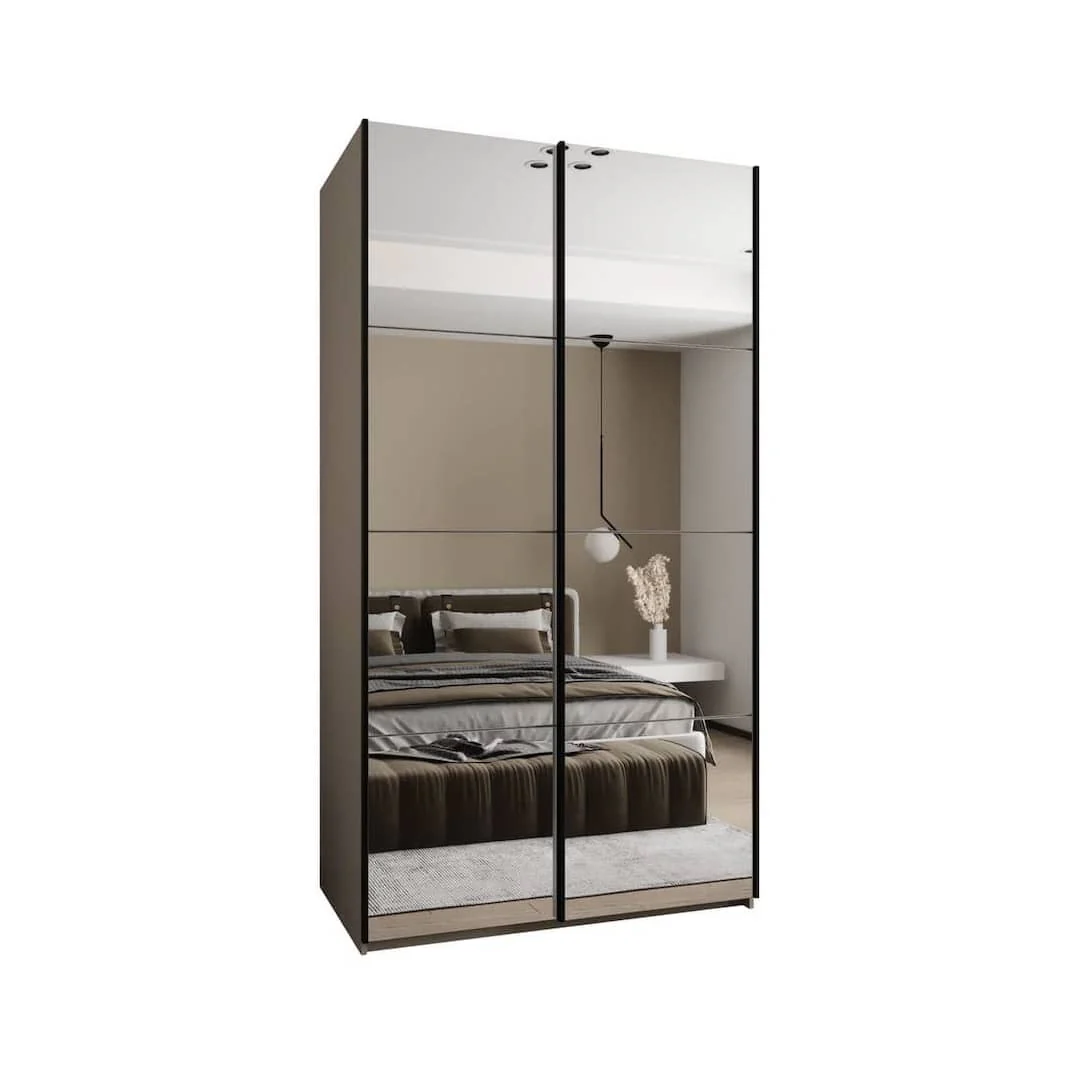 Trosa II Sliding Door Wardrobe 130cm - Image 2