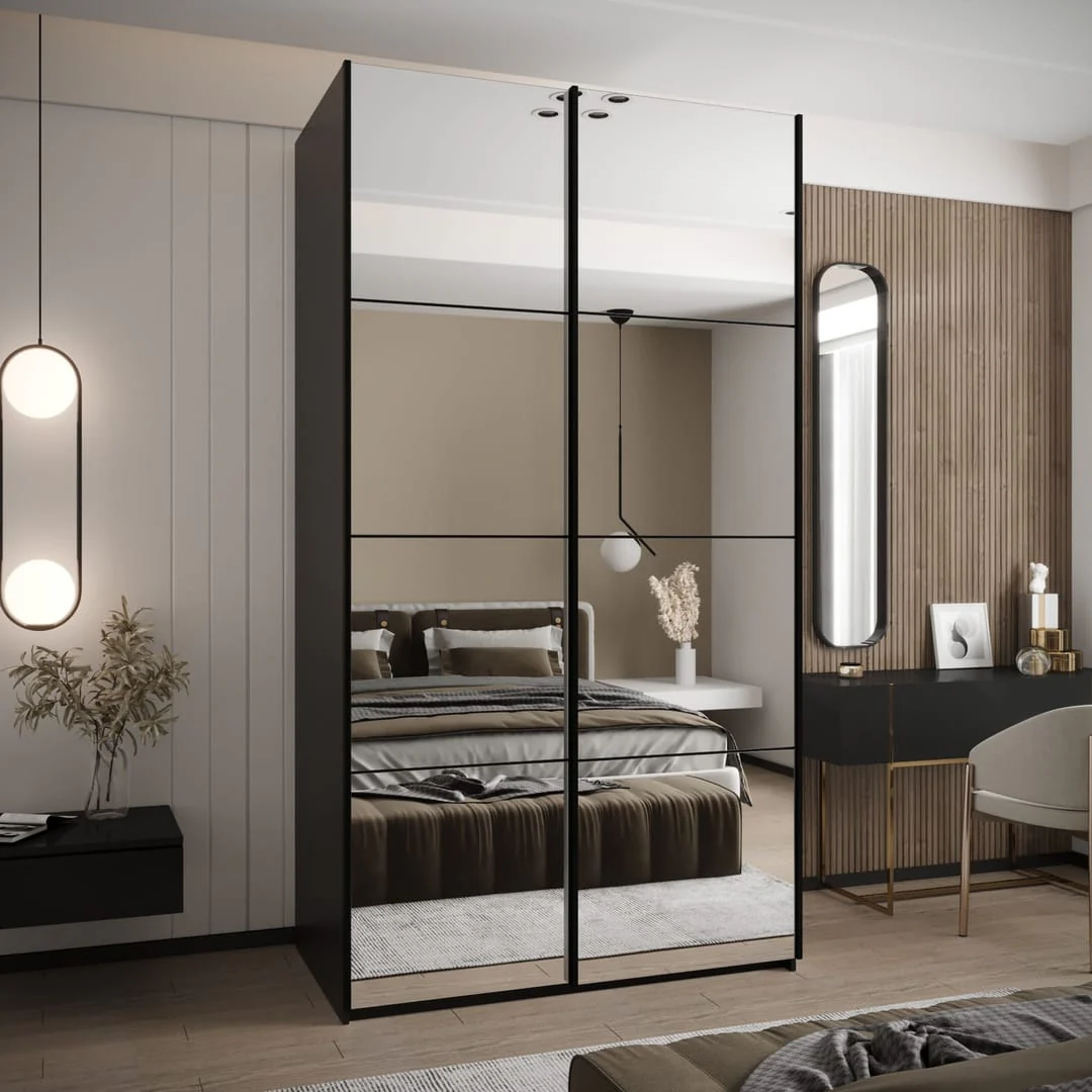 Trosa II Sliding Door Wardrobe 130cm - Image 6