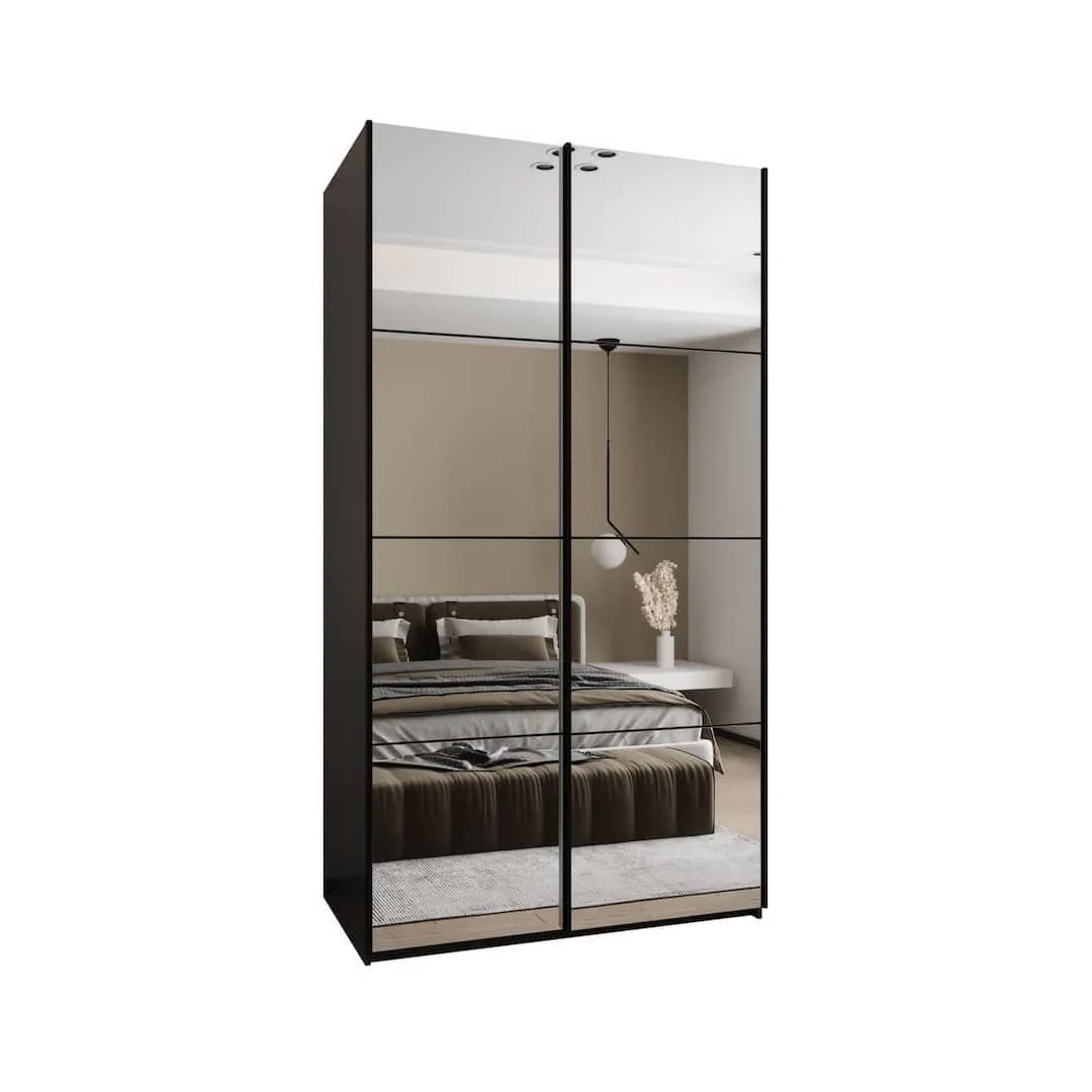 Trosa II Sliding Door Wardrobe 130cm - Image 7
