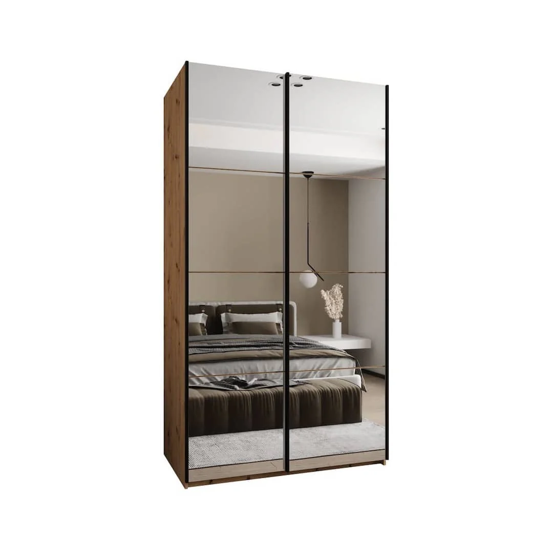 Trosa II Sliding Door Wardrobe 140cm - Image 2