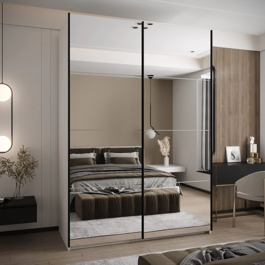 Trosa II Sliding Door Wardrobe 170cm - Image 9