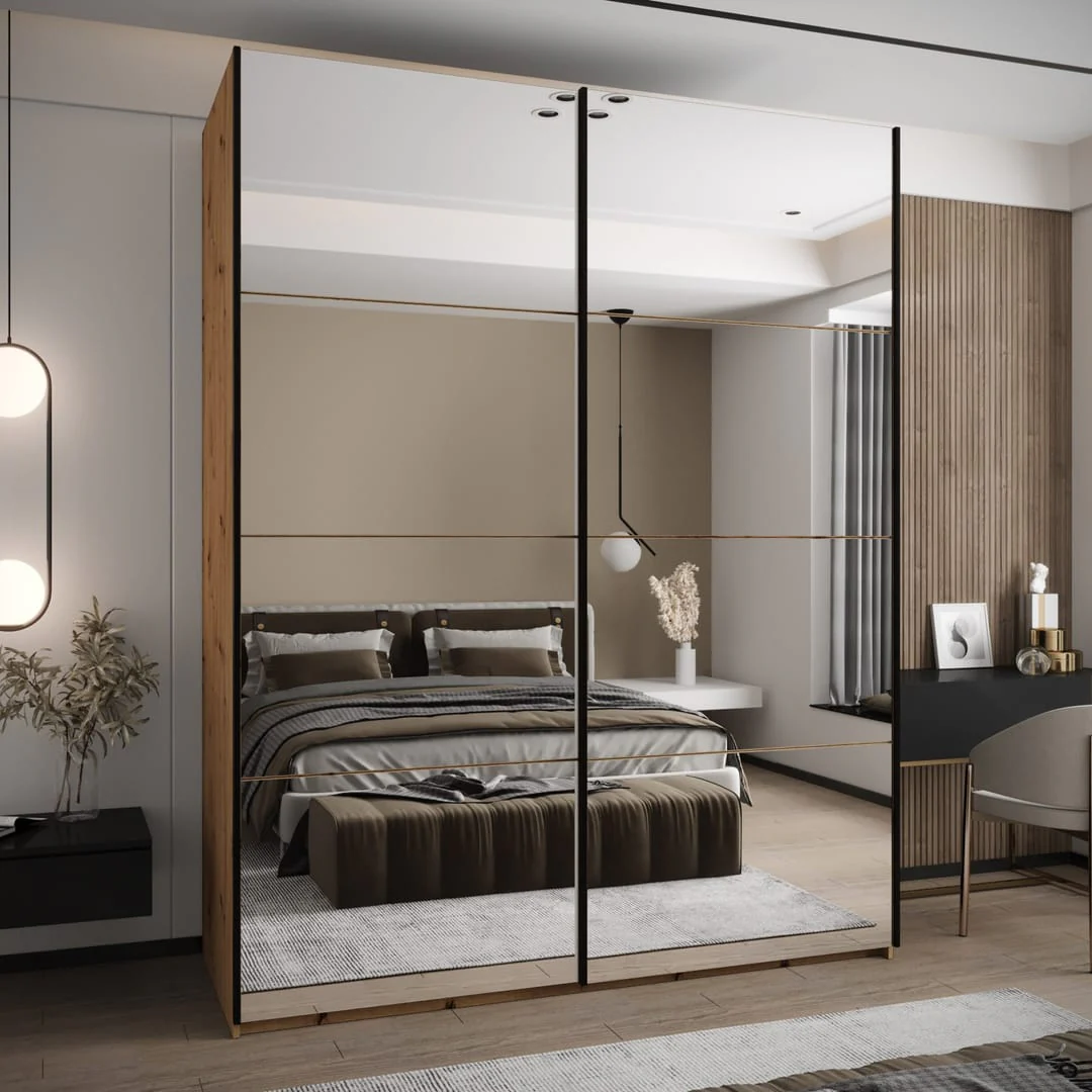 Trosa II Sliding Door Wardrobe 190cm - Image 3