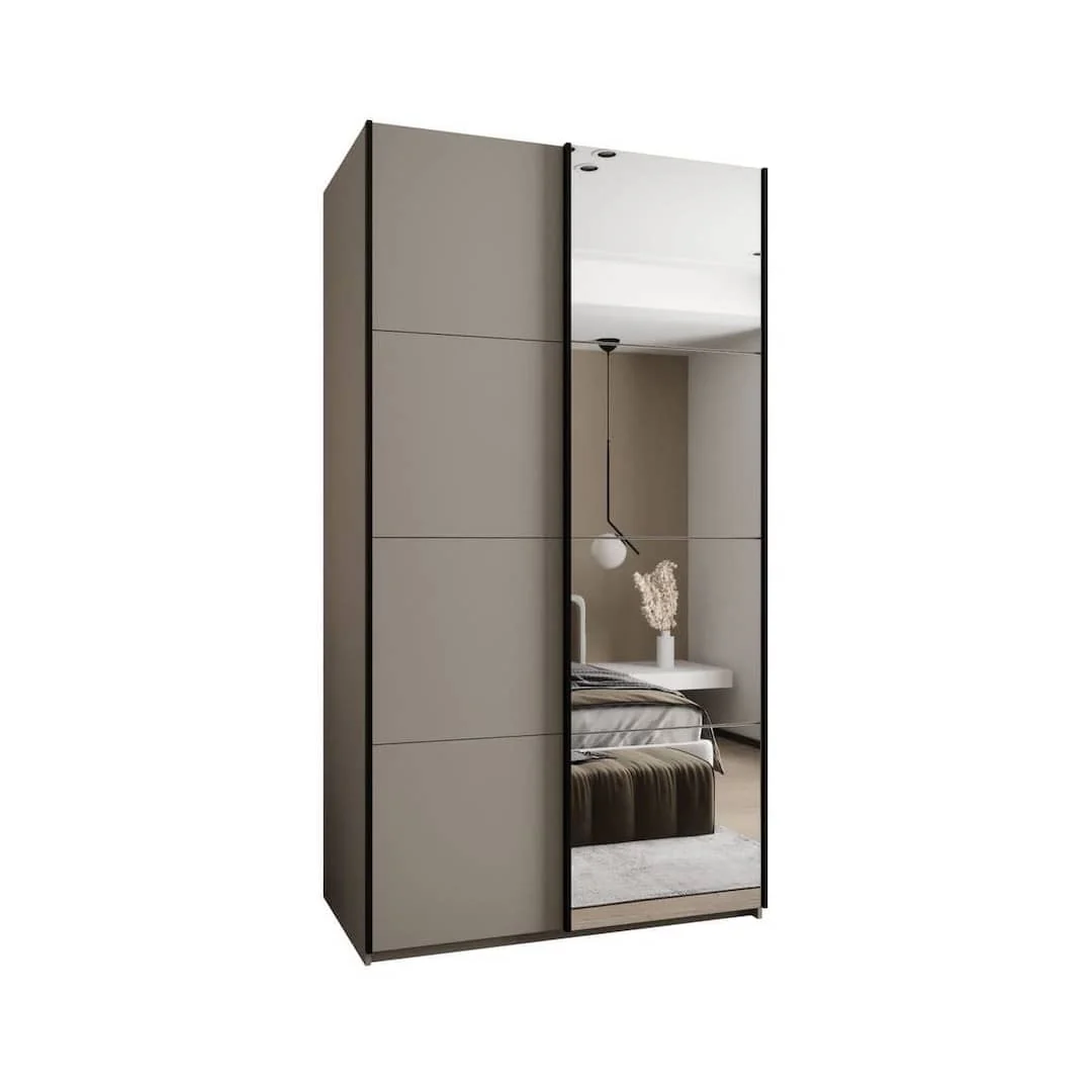 Trosa III Sliding Door Wardrobe 130cm - Image 10