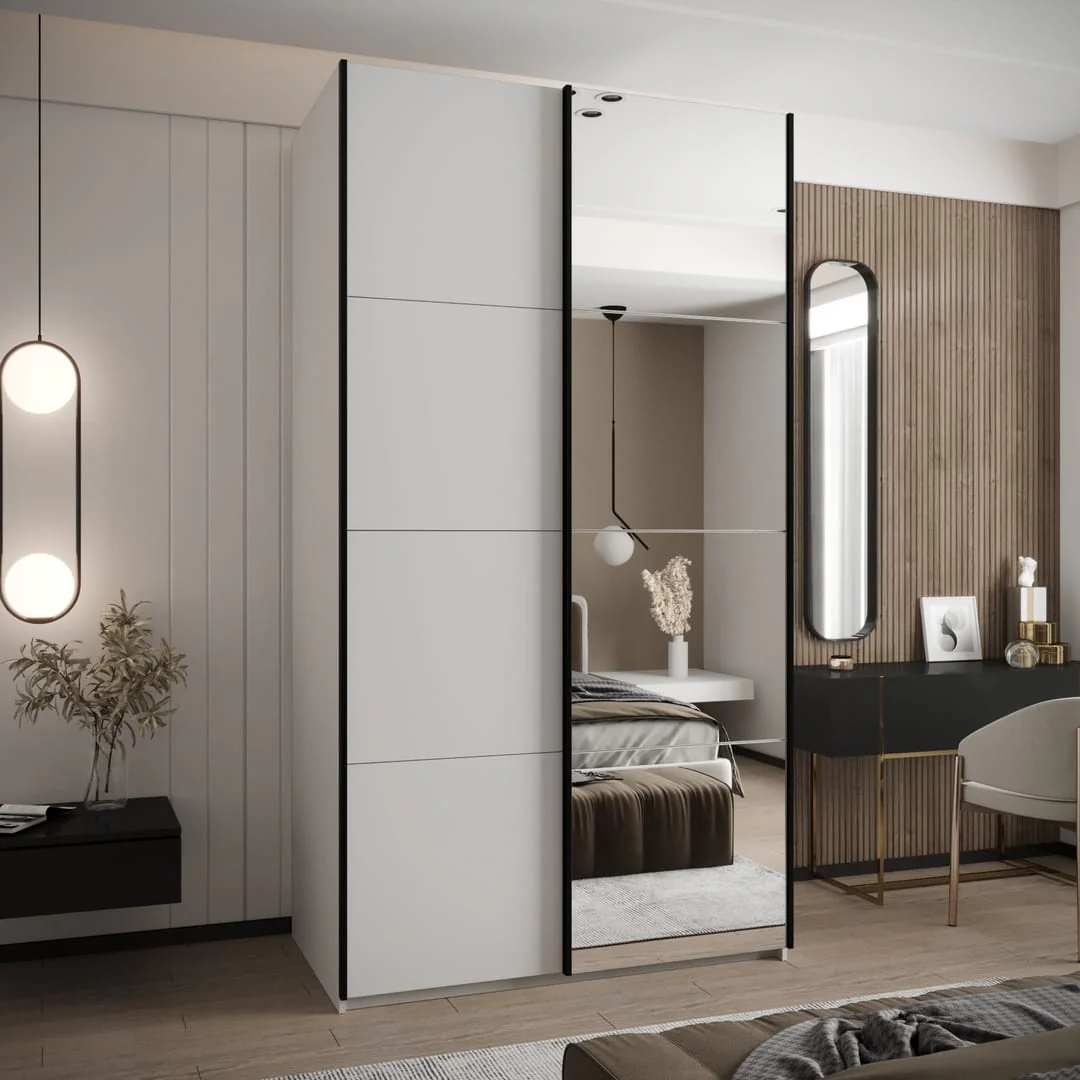 Trosa III Sliding Door Wardrobe 140cm - Image 5
