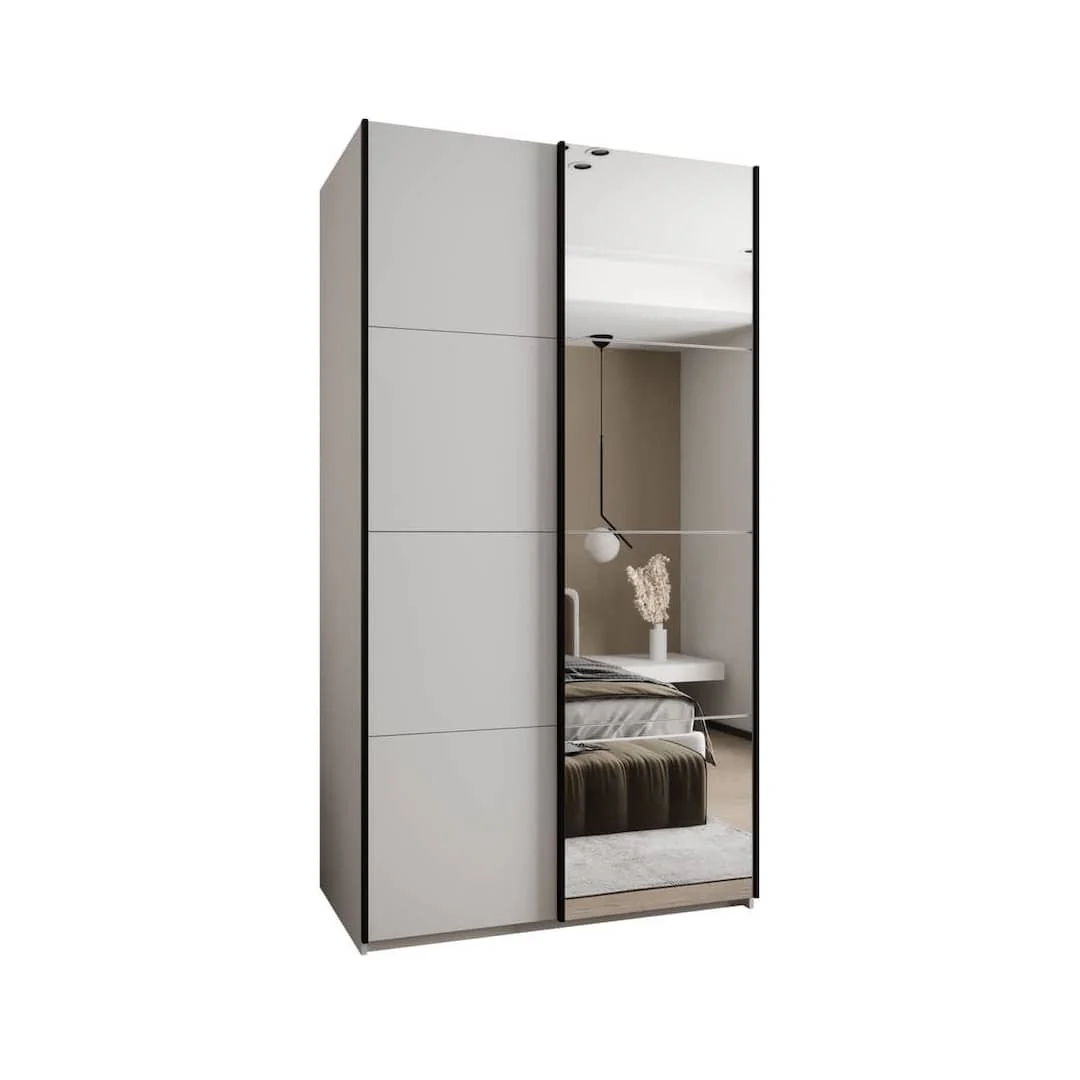 Trosa III Sliding Door Wardrobe 140cm - Image 6