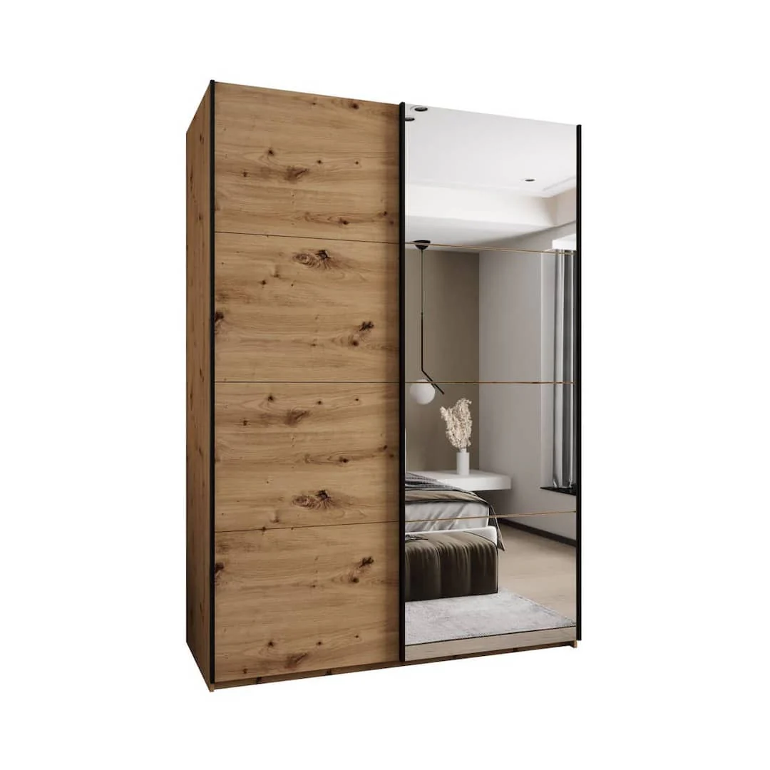 Trosa III Sliding Door Wardrobe 180cm - Image 2