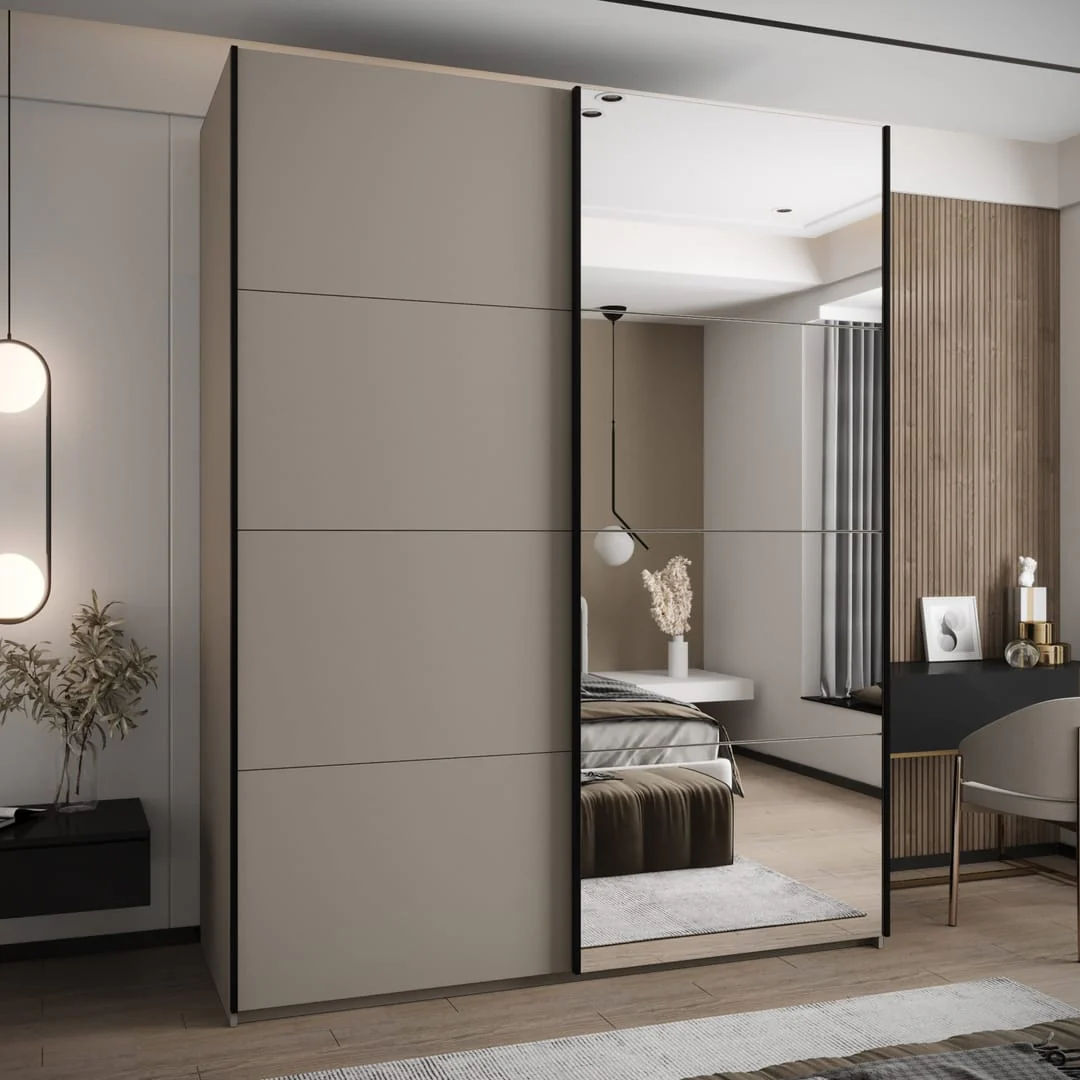 Trosa III Sliding Door Wardrobe 190cm - Image 9