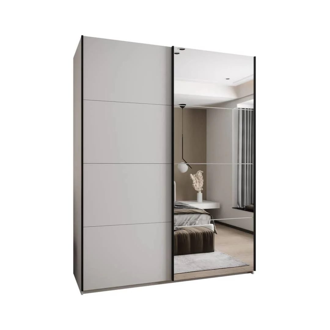 Trosa III Sliding Door Wardrobe 200cm - Image 8