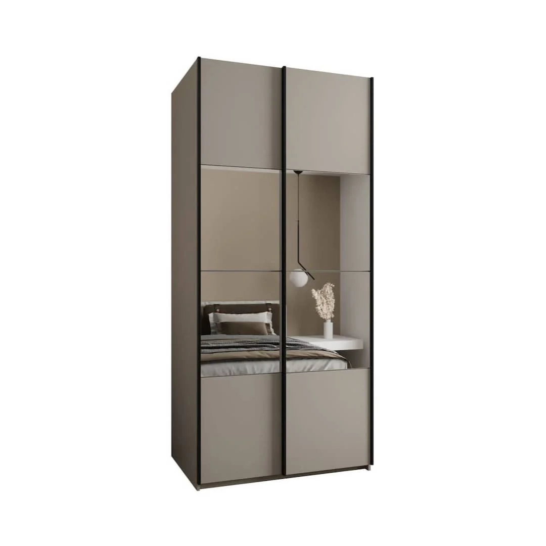 Trosa IV Sliding Door Wardrobe 100cm - Image 10