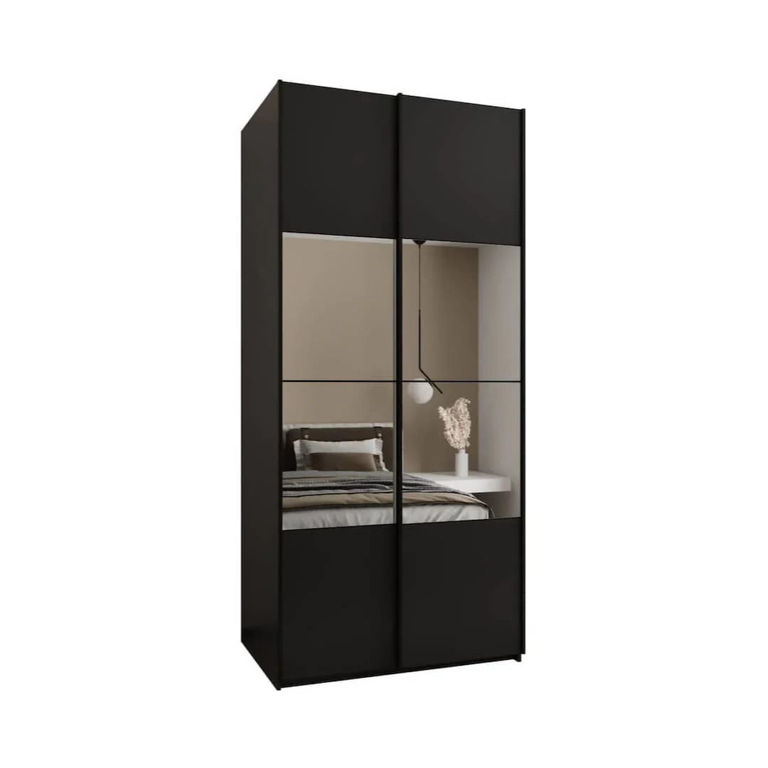 Trosa IV Sliding Door Wardrobe 110cm - Image 8