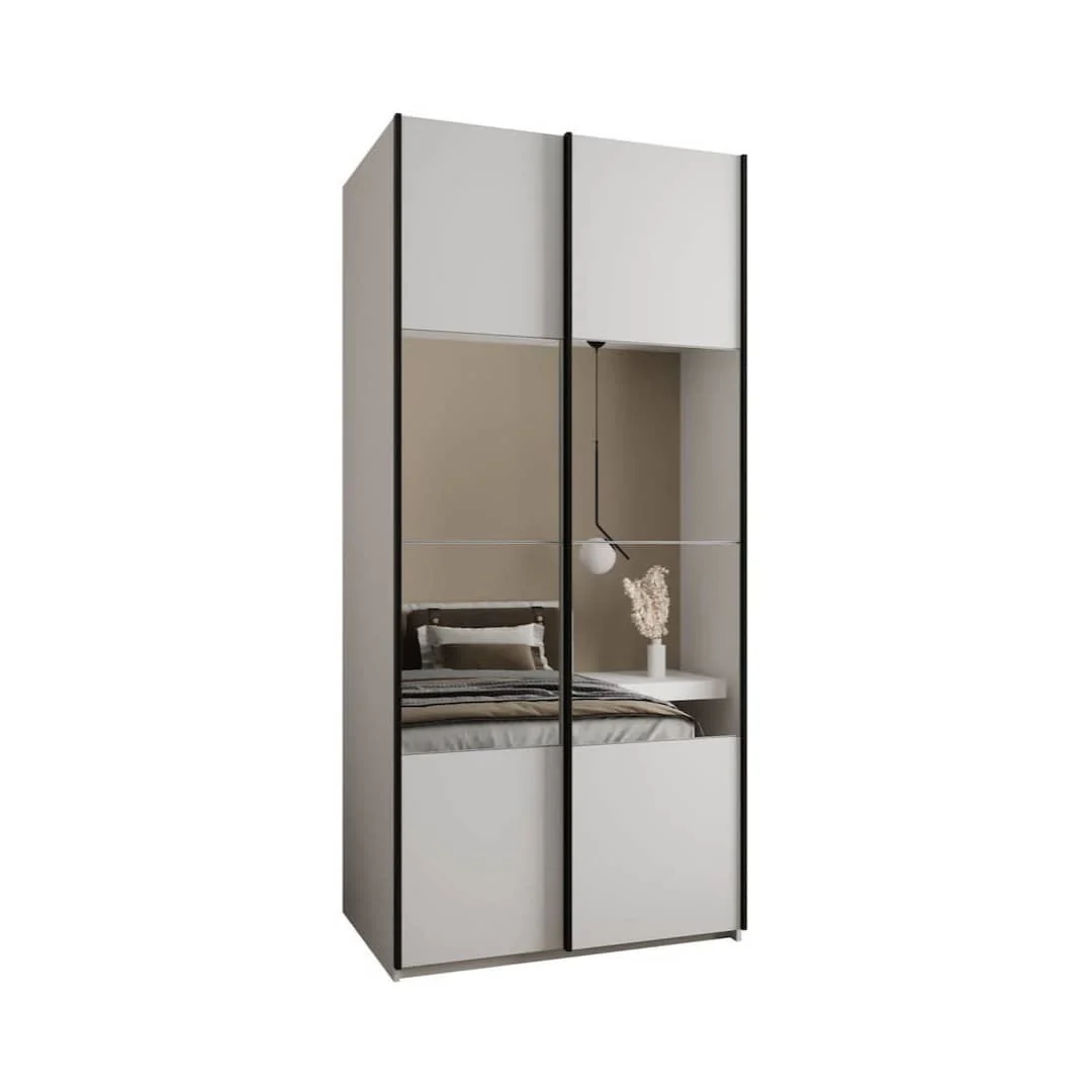 Trosa IV Sliding Door Wardrobe 120cm - Image 8