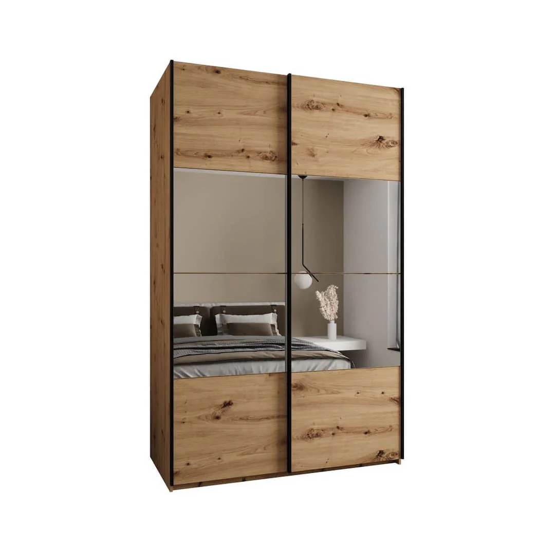 Trosa IV Sliding Door Wardrobe 160cm - Image 4