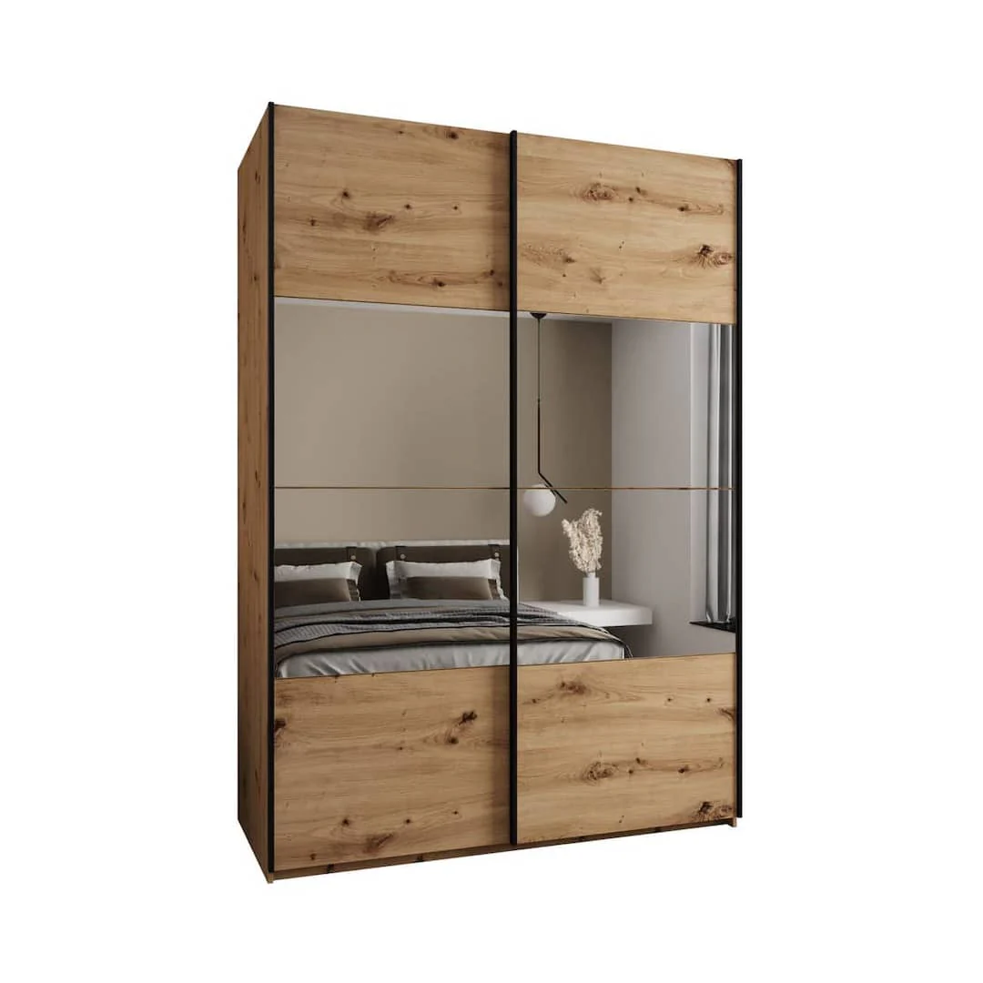 Trosa IV Sliding Door Wardrobe 170cm - Image 4