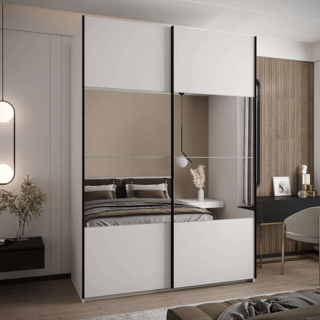 Trosa IV Sliding Door Wardrobe 180cm - Image 5