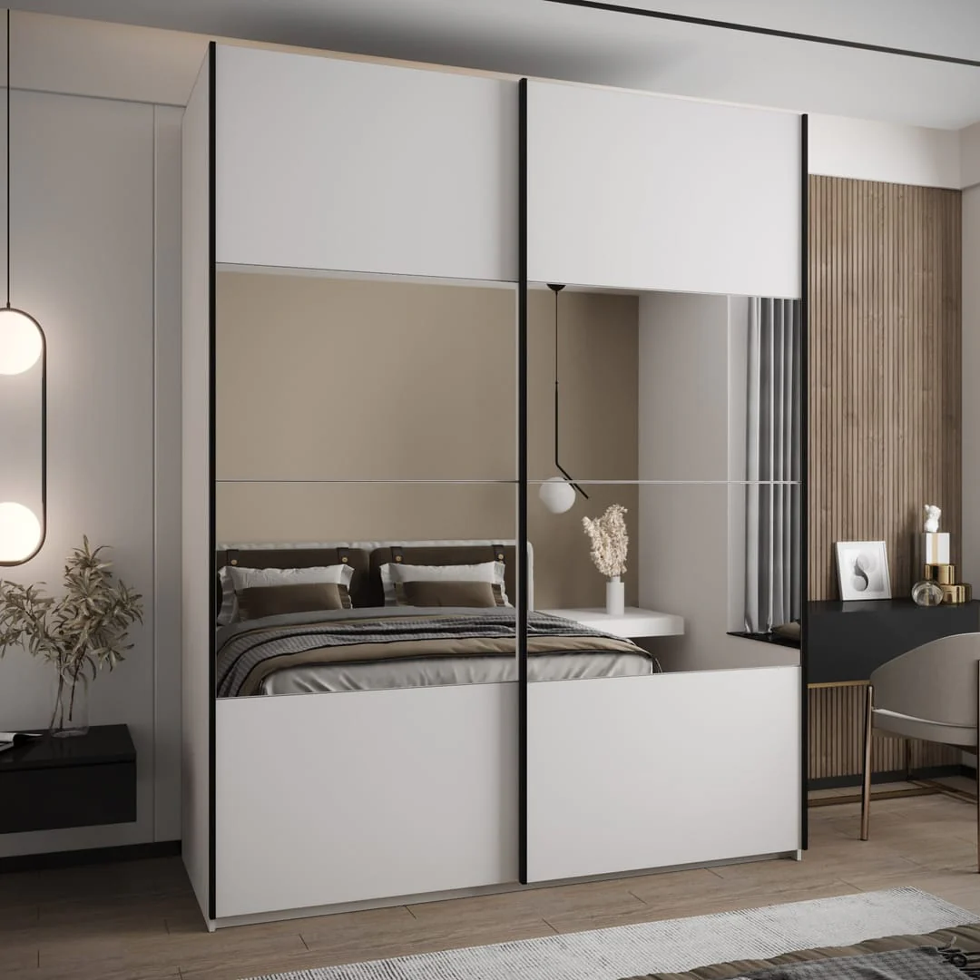 Trosa IV Sliding Door Wardrobe 190cm