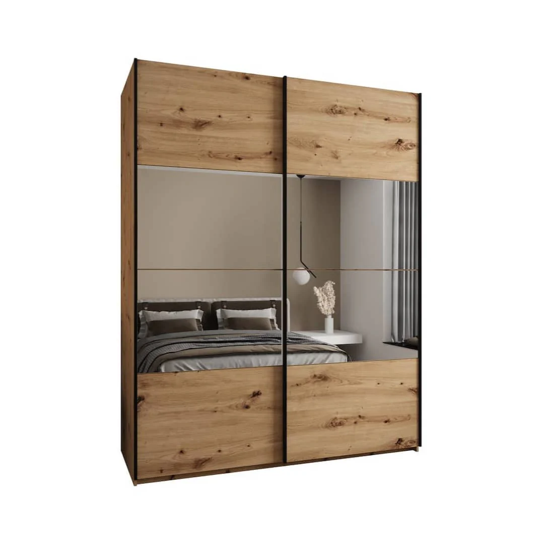 Trosa IV Sliding Door Wardrobe 190cm - Image 4