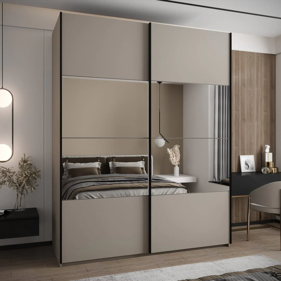 Trosa IV Sliding Door Wardrobe 190cm - Image 9