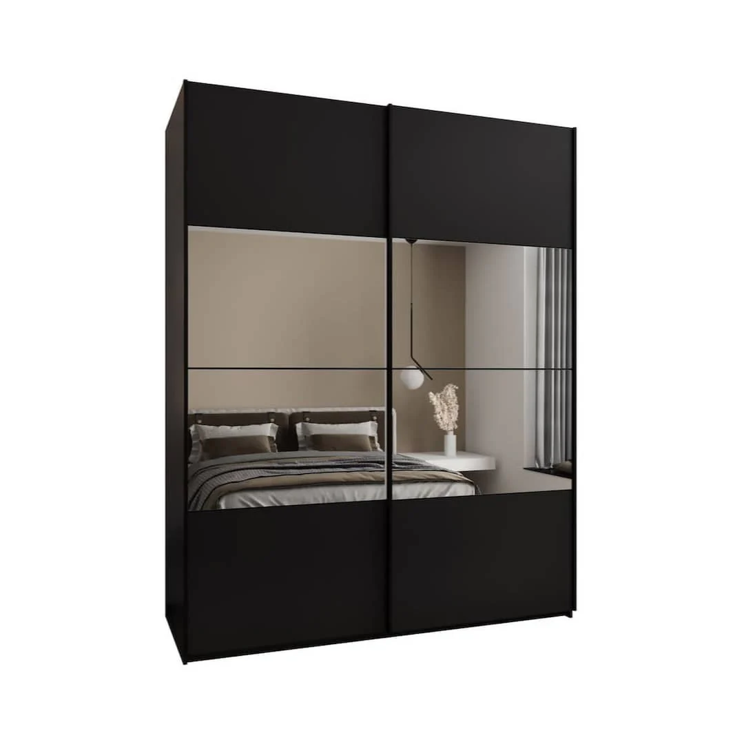 Trosa IV Sliding Door Wardrobe 200cm - Image 2